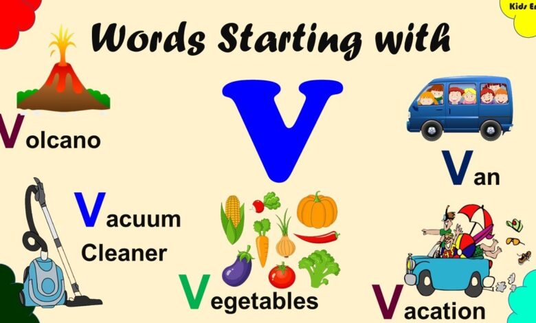 Words With V
